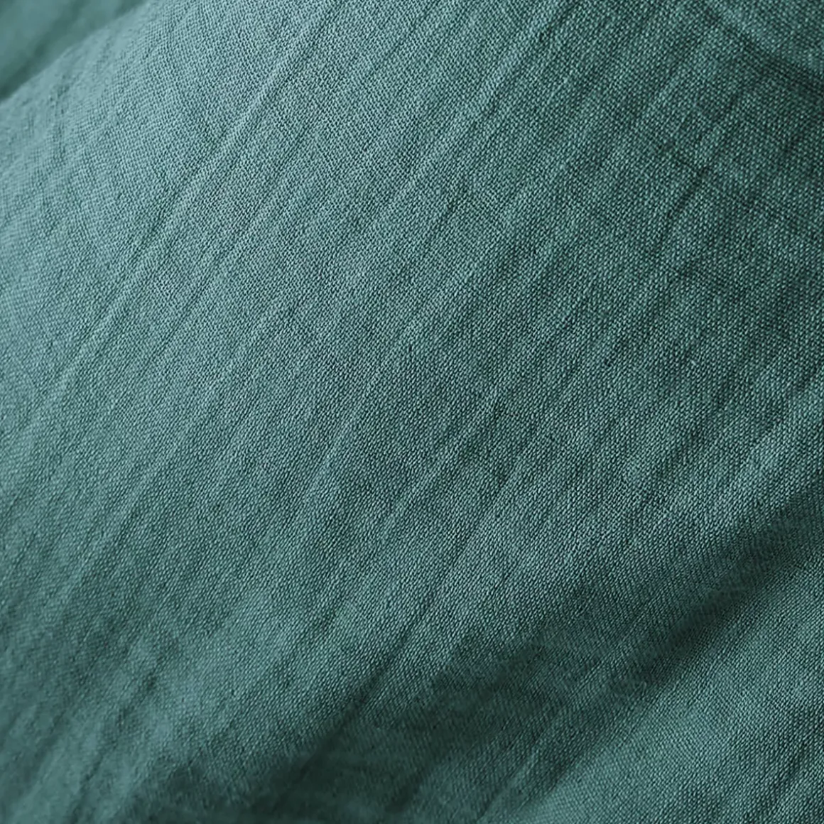 Tenda garza di cotone regolabile (280 x max 300 cm) Gaïa Blu anatra