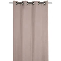Tenda in cotone tessuto (140 x 260 cm) Monaco Beige