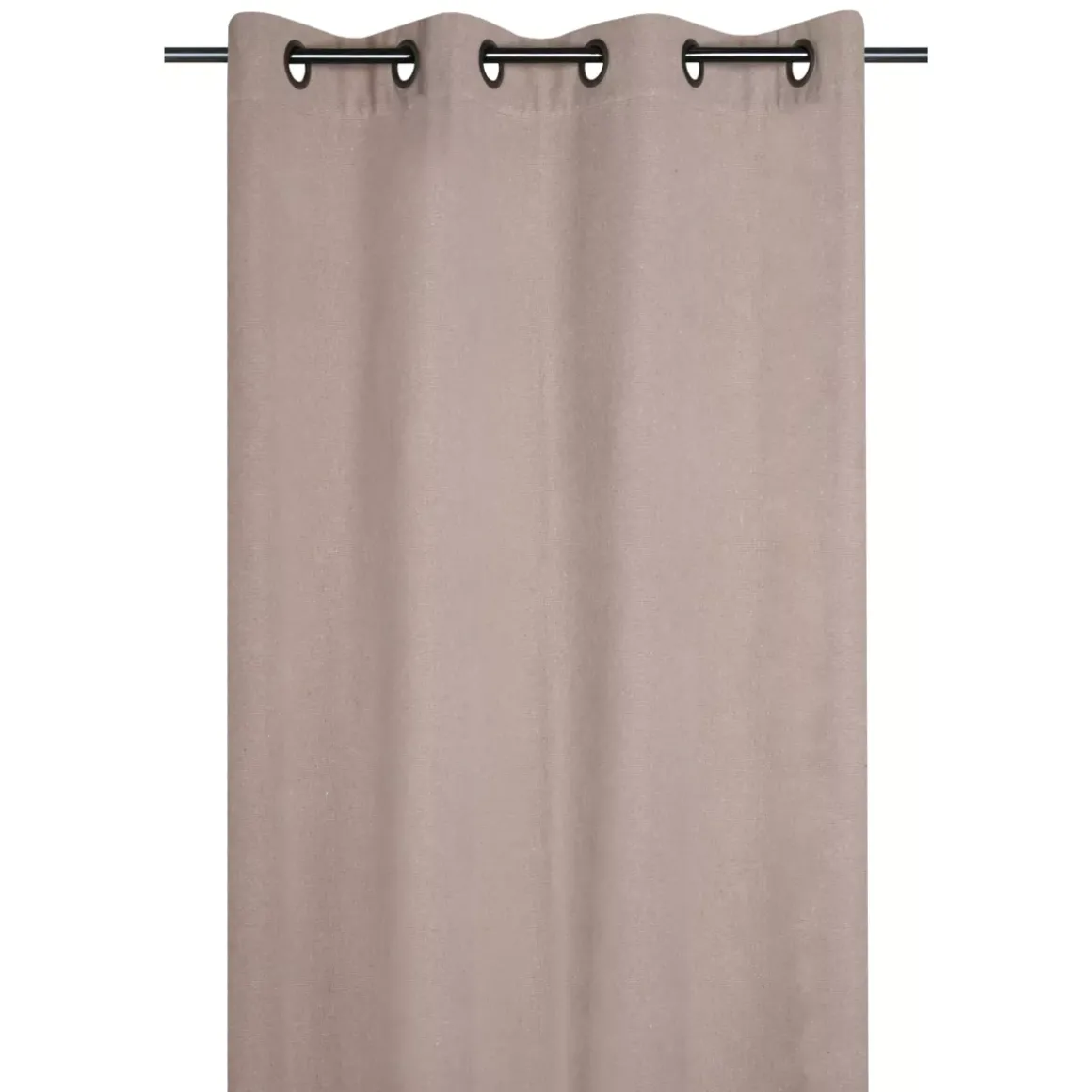 Tenda in cotone tessuto (140 x 260 cm) Monaco Beige