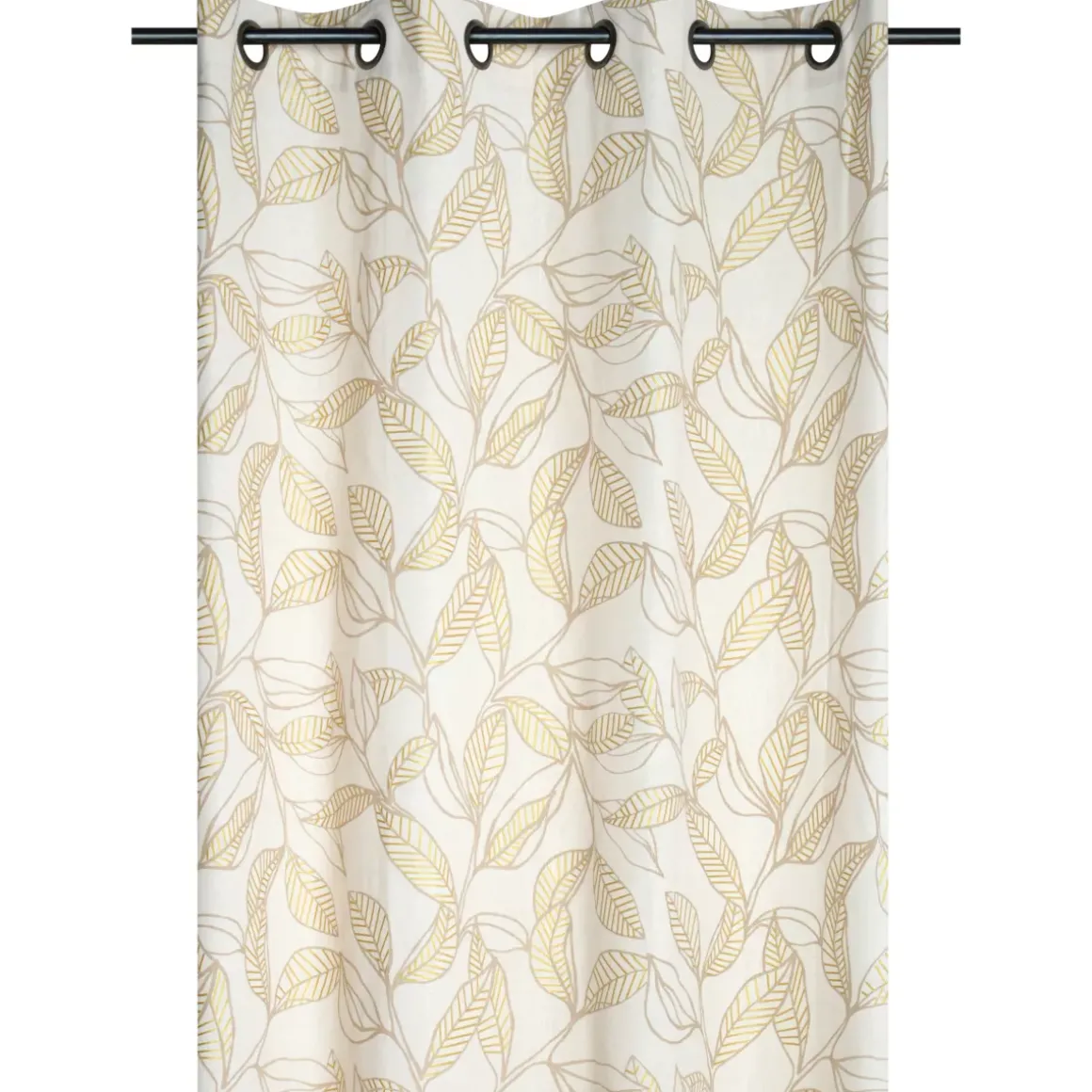 Tenda in cotone (140 x 260 cm) Hemera Tortora