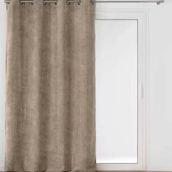 Tenda in velluto chenille (140 x 260 cm) Leo Beige