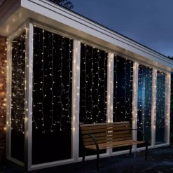 KAEMINGK Guilande Di Luci Grande Lunghezza|Ghirlande Di Luci-Tenda luminosa Alt. 1,50 m L2,25 m Super chaser 240 LED