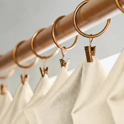 Tenda lyocell Tencel™ regolabile (140 x max 270 cm) Olivia Beige Pampa