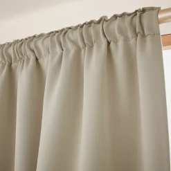 Tenda oscurante a passanti nascosti (140 x 260 cm) Dark Tortora