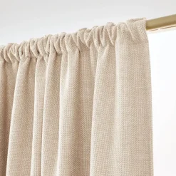Tenda oscurante termica con passanti nascosti (140 x 240 cm) Alba Beige