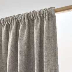 Tenda oscurante termica con passanti nascosti (140 x 240 cm) Alba Tortora