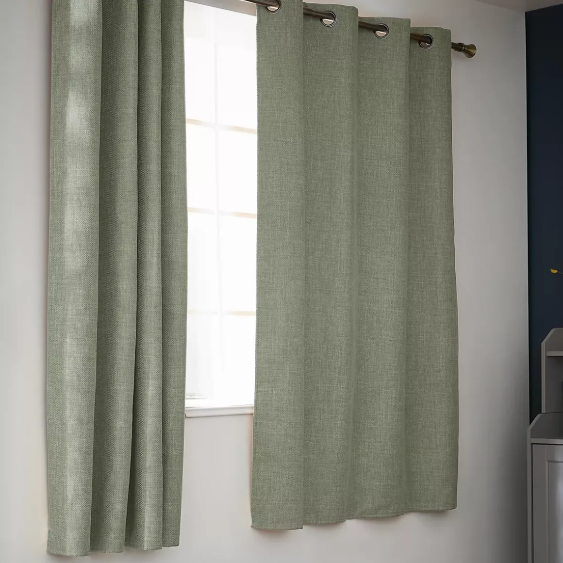 Tenda oscurante termica (140 x 180 cm) Alba Verde rosmarino