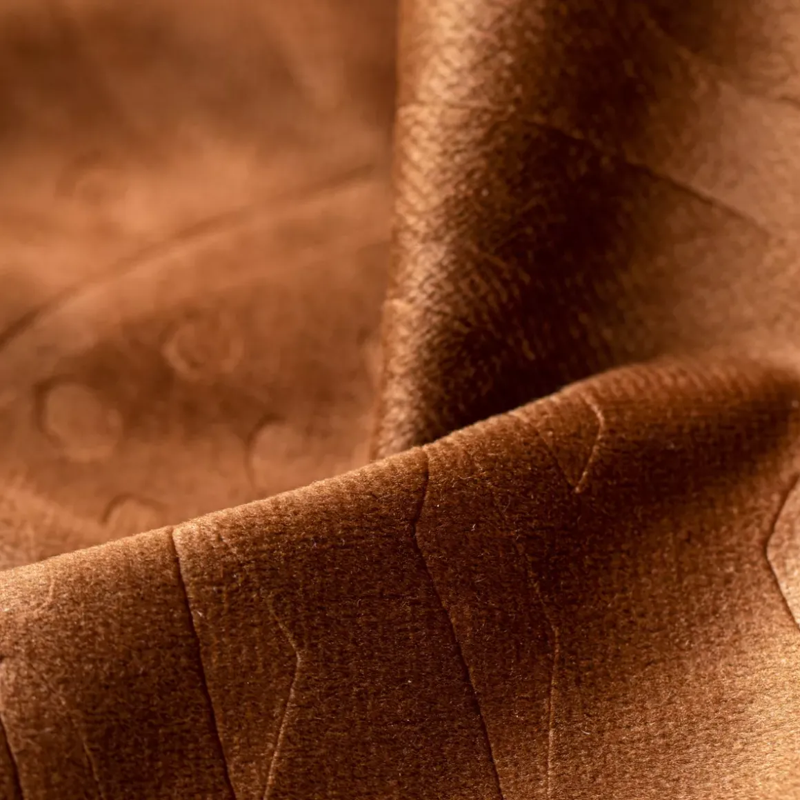 Tenda oscurante velluto (140 x 240 cm) Fern Camel