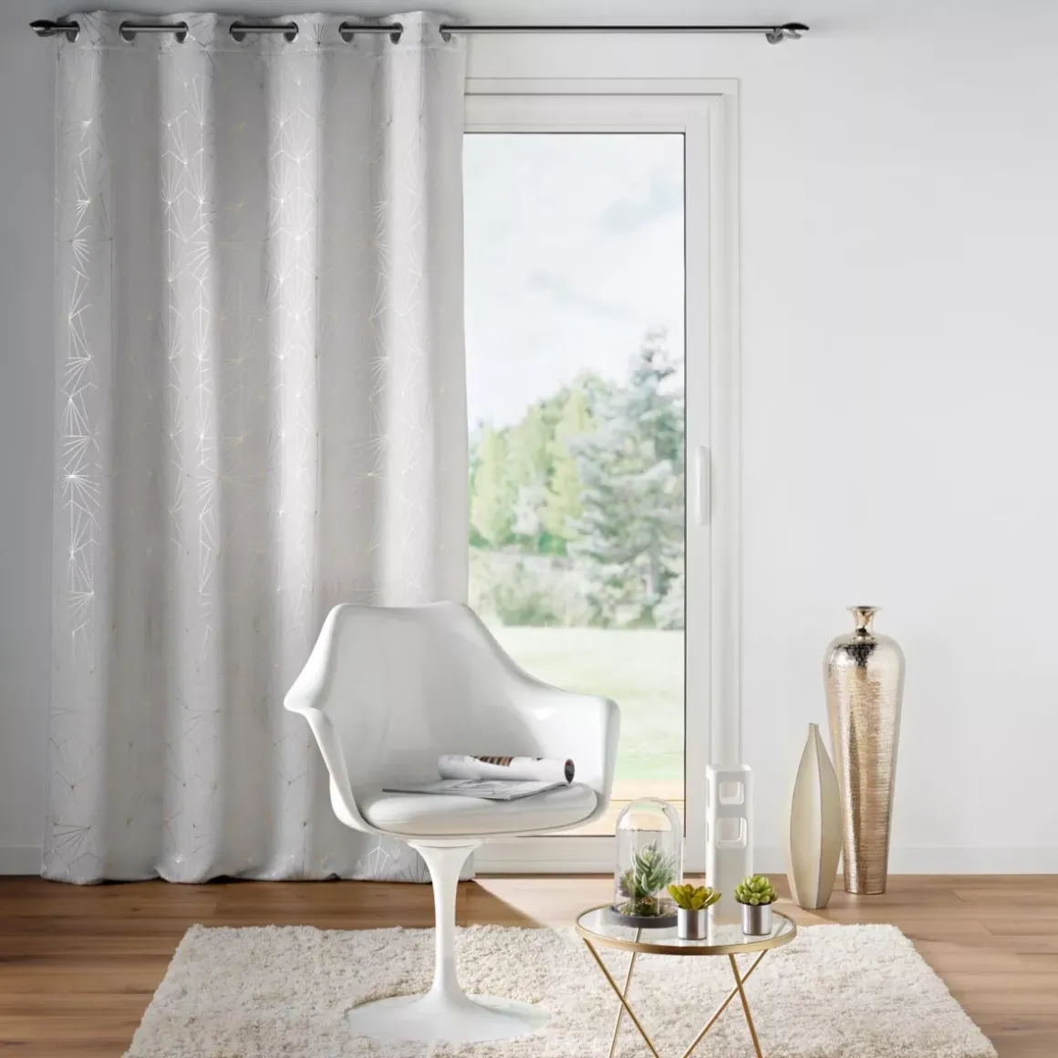 Tenda oscurante (140 x 260 cm) Eclat Bianca