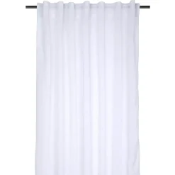 Tenda passanti nascosti trasparente (140 x 260 cm) Madrid Bianco