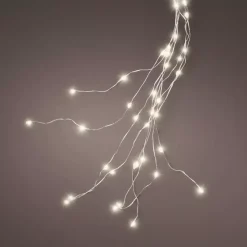 KAEMINGK Ghirlande Di Luci-Tenda per albero Alt.2,10 m Bianco caldo 672 LED