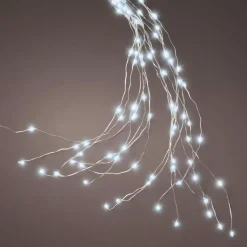 KAEMINGK Ghirlande Di Luci-Tenda per albero Alt.2,40 m Bianco freddo 832 LED
