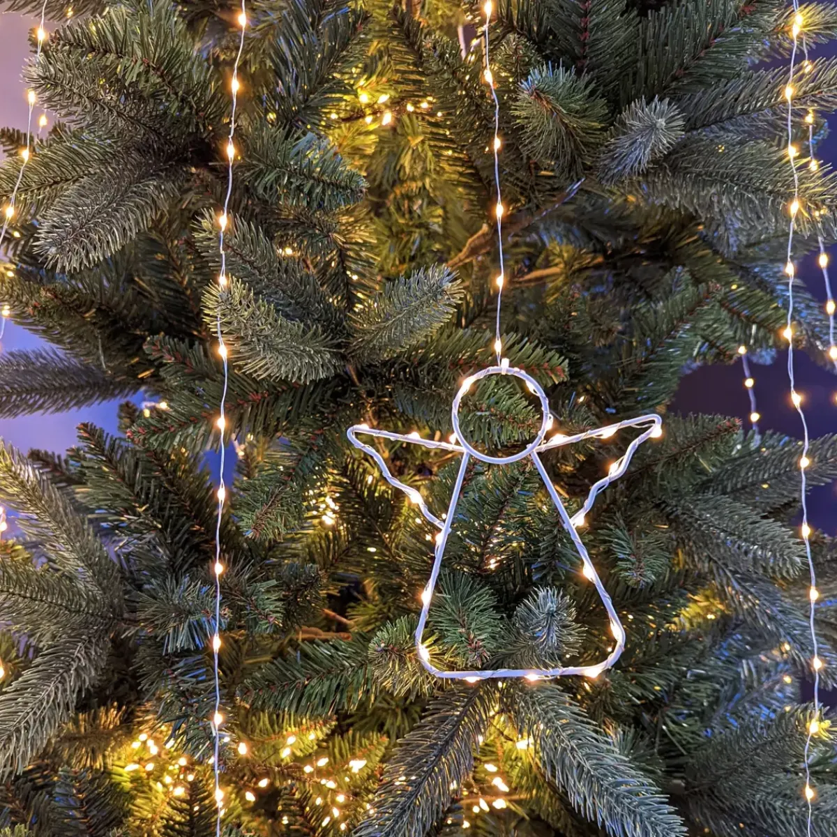 KAEMINGK Ghirlande Di Luci-Tenda per albero Alt.2,10 m 762 LED