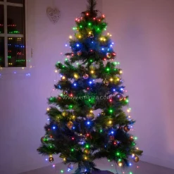 KAEMINGK Ghirlande Di Luci-Tenda per albero Alt.2,40 m Multicolore 832 LED