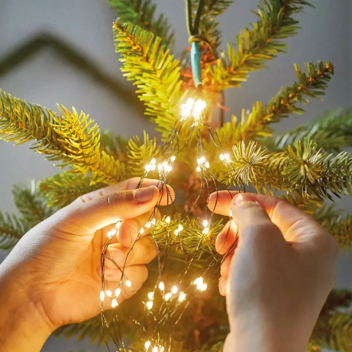 KAEMINGK Ghirlande Di Luci-Tenda per albero Flashing light Alt. 2,10 m 672 LED