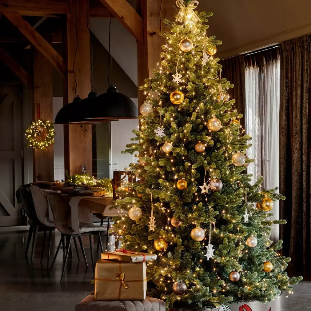 KAEMINGK Ghirlande Di Luci-Tenda per albero Flashing light Alt. 2,10 m 672 LED