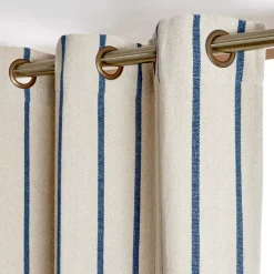 EMINZA Cuscino Decorativo Per Esterno-Tenda tela di cotone (135 x 260 cm) Ocealys Blu marino