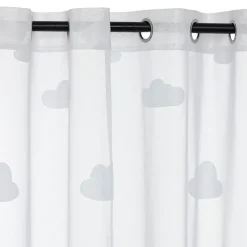 Tenda trasparente bambini (140 x 240 cm) Nuvola Bianco