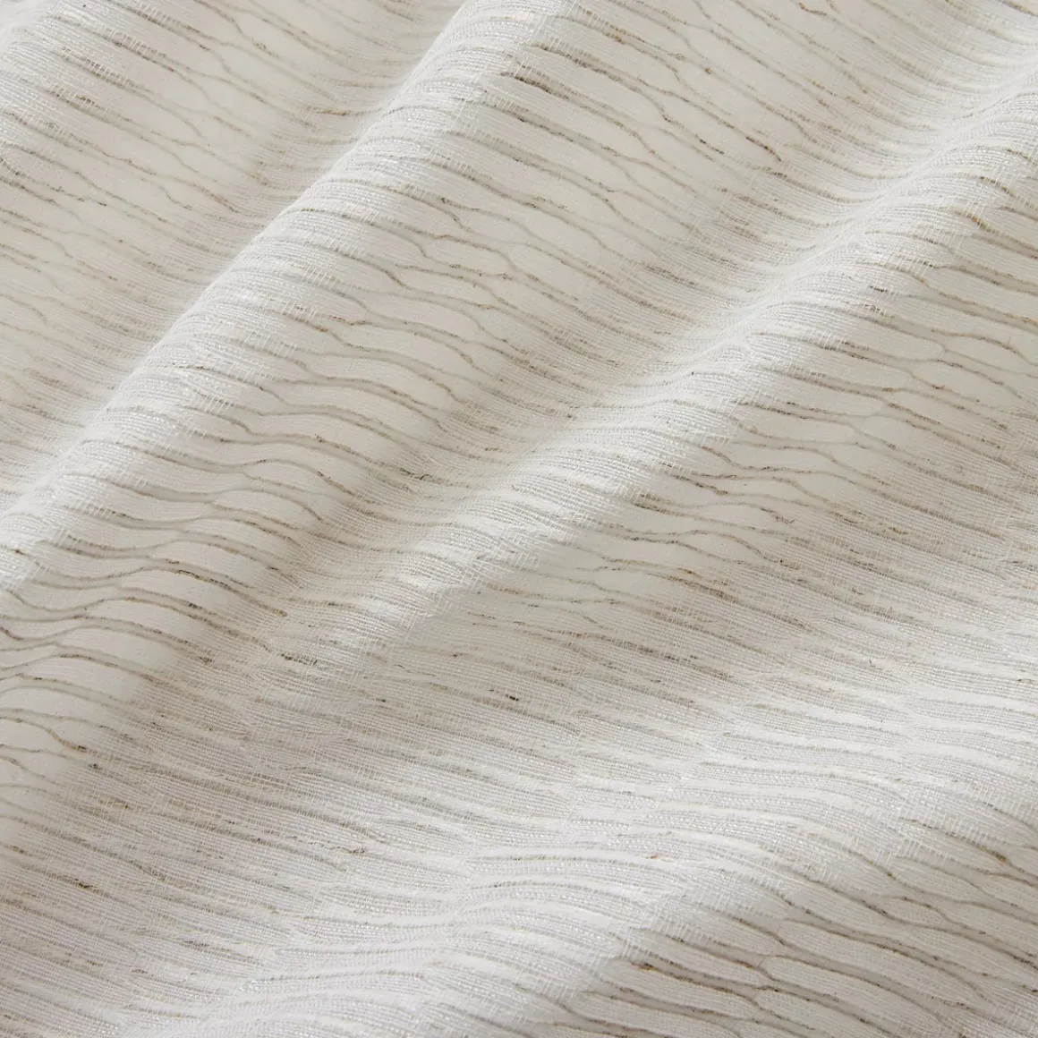 Tenda trasparente con occhielli (280 x 240 cm) Maël Beige