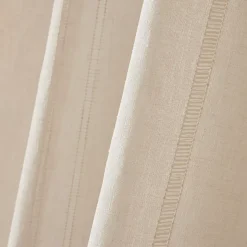 Tenda trasparente con occhielli (180 x 240 cm) Leontina Beige