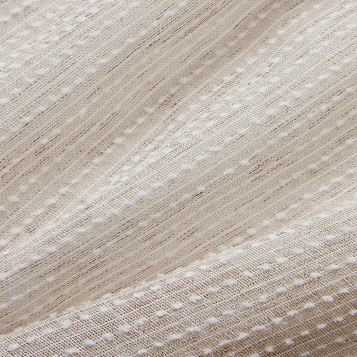 Tenda trasparente con passanti nascosti (280 x 240 cm) Arthur Beige