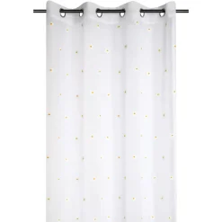 Tenda trasparente (140 x 260 cm) Camille Bianco