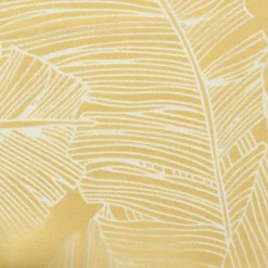 Tenda trasparente (140 x 240 cm) Feuilles Giallo ocra
