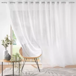 Tenda trasparente (400 x 240 cm) Lissea Bianco
