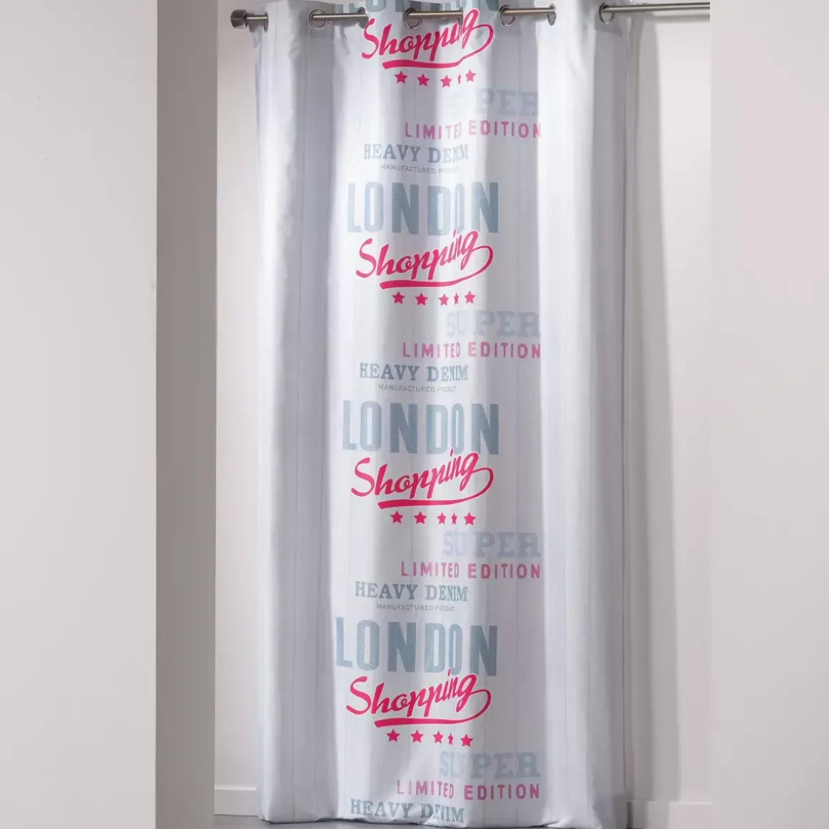 Tenda (140 x 240 cm) Girly London Bianco