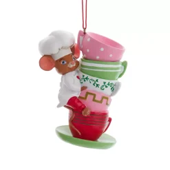 CHRISTMAS INSPIRATIONS Addobbi Natalizi-Topino di Natale Lana