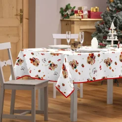 douceur d'intu017drieur Tovaglia E Runner Da Tavolo Per Le Feste-Tovaglia di Natale rettangolare anti macchia (150 x 240 cm) Orsetti