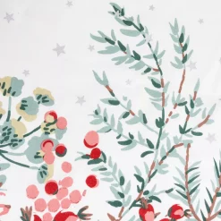 JJA Tovaglia E Runner Da Tavolo Per Le Feste-Tovaglia di Natale rettangolare (140 x 240 cm) Natale Natura