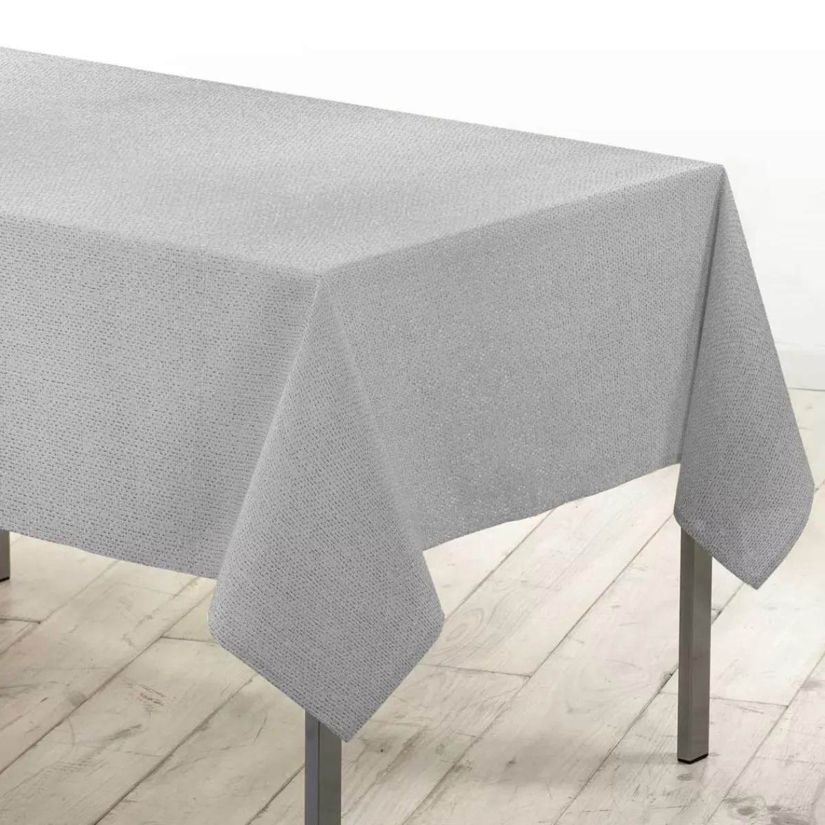 Douceur d interieur Tovaglia E Runner Da Tavolo Per Le Feste-Tovaglia natalizia rettangolare (140 x 300 cm) Strass