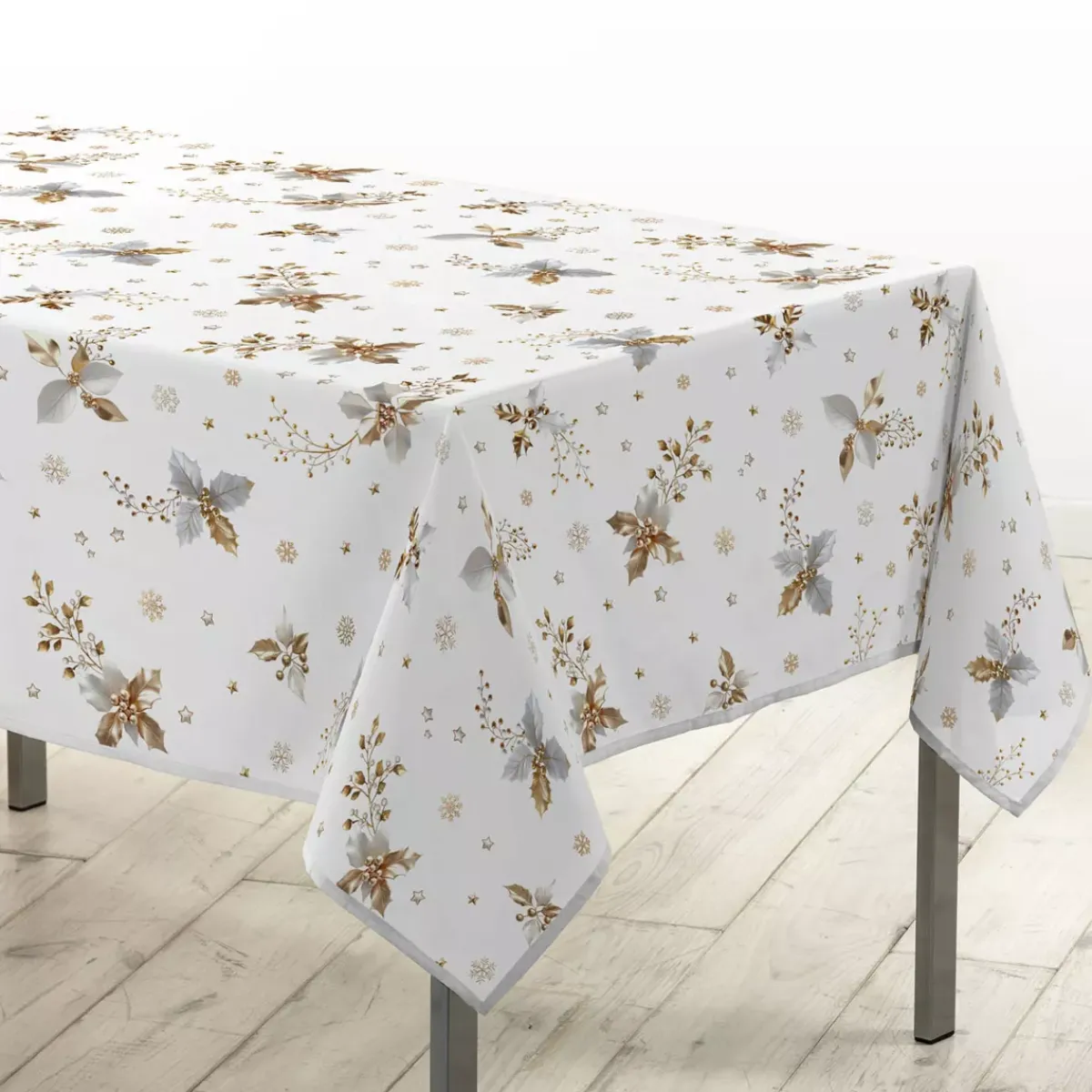 Douceur d interieur Tovaglia E Runner Da Tavolo Per Le Feste-Tovaglia natalizia rettangolare (150 x 240 cm) Guido