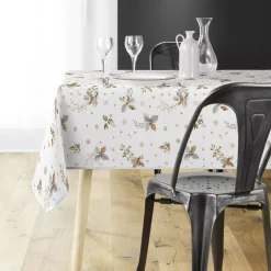 Douceur d interieur Tovaglia E Runner Da Tavolo Per Le Feste-Tovaglia natalizia rettangolare (150 x 300 cm) Guido