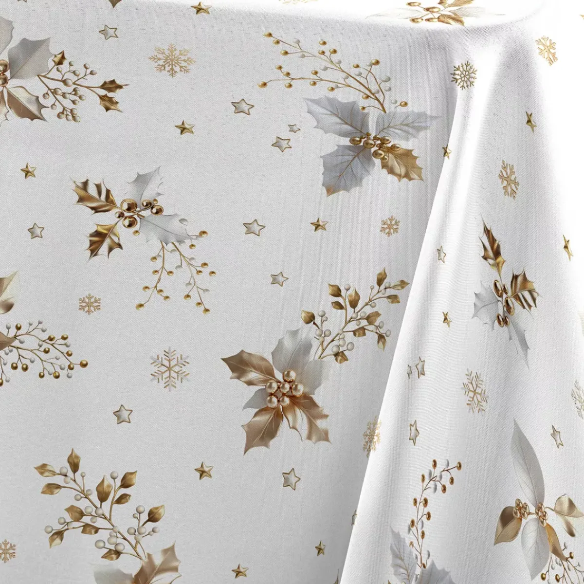 Douceur d interieur Tovaglia E Runner Da Tavolo Per Le Feste-Tovaglia natalizia rettangolare (150 x 300 cm) Guido