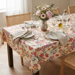 EMINZA Tovaglie-Tovaglia rettangolare cotone antimacchia (150 x 250 cm) Margot