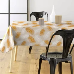 douceur d'intu017drieur Tovaglie-Tovaglia rettangolare in PVC rivestito (140 x 240 cm) Sarina