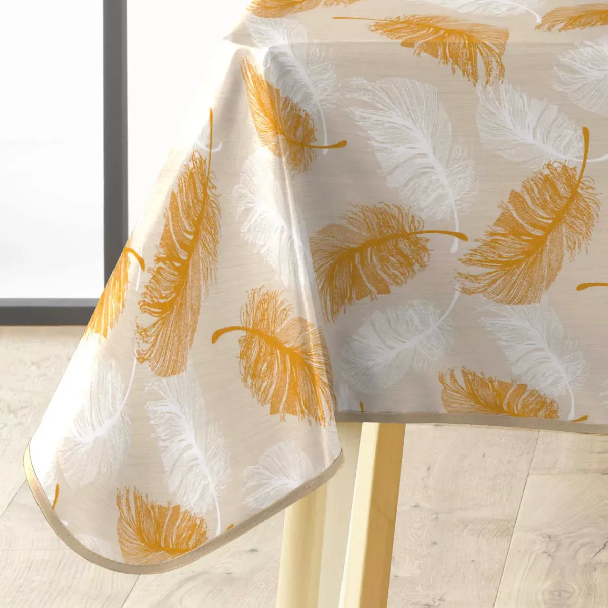 douceur d'intu017drieur Tovaglie-Tovaglia rettangolare in PVC rivestito (140 x 240 cm) Sarina