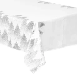 Feeric Lights & Christmas Tovaglia E Runner Da Tavolo Per Le Feste-Tovaglia rettangolare (L360 cm) Abeti