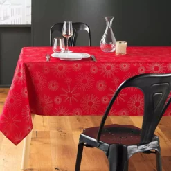 DOUCEUR D'INTERIEUR Tovaglia E Runner Da Tavolo Per Le Feste-Tovaglia rettangolare (L240 cm) Pampille métallisé