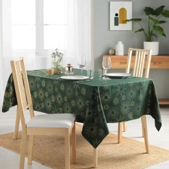DOUCEUR D'INTERIEUR Tovaglia E Runner Da Tavolo Per Le Feste-Tovaglia rettangolare (L300 cm) Pampille metallizzato