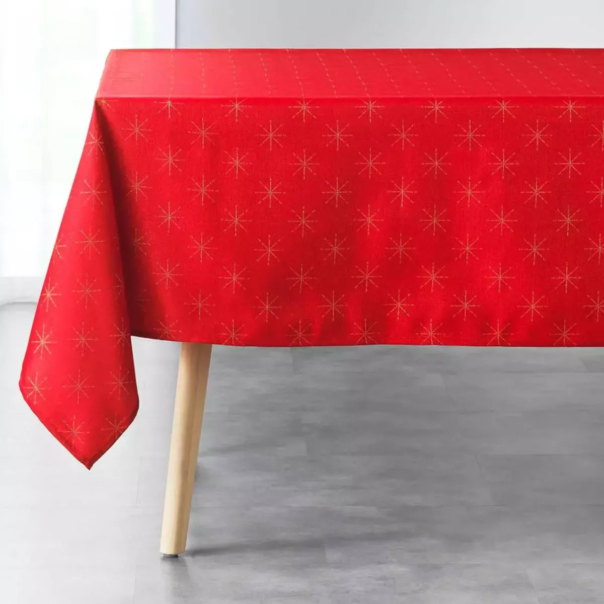 DOUCEUR D'INTERIEUR Tovaglia E Runner Da Tavolo Per Le Feste-Tovaglia rettangolare (L240 cm) Stelle
