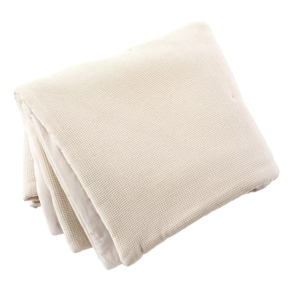 Trapunta cotone a nido d'ape (90 x 220 cm) Eva Beige