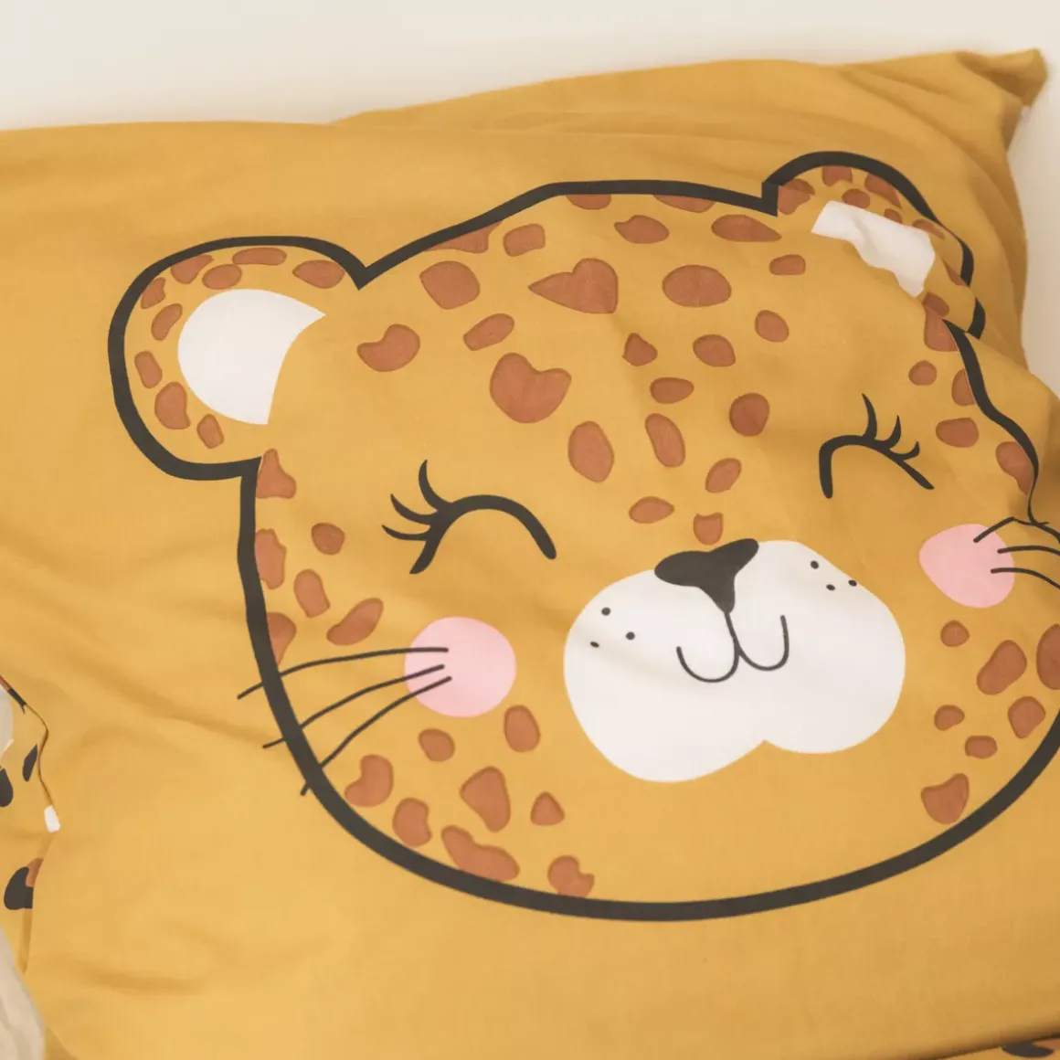 Trapunta stampata bambini cotone (140 x 200 cm) Lola Caramel