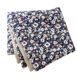 Trapunta velluto (90 x 220 cm) Dolores Blu