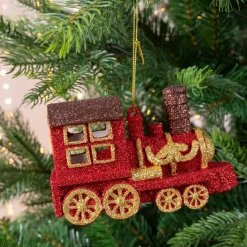 KAEMINGK Addobbi Natalizi-Trenino di Natale da appendere (7.5 cm)