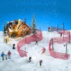 LEMAX Villagio Di Natale Lemax-Villaggio di Natale luminoso Set completo Chalet post-sci
