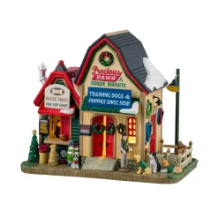 LEMAX Villagio Di Natale Lemax-Villaggio di Natale luminoso Zampe graziose e biscotti per cani