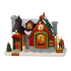 LEMAX Villagio Di Natale Lemax-Villaggio di Natale luminoso Snack di Babbo Natale
